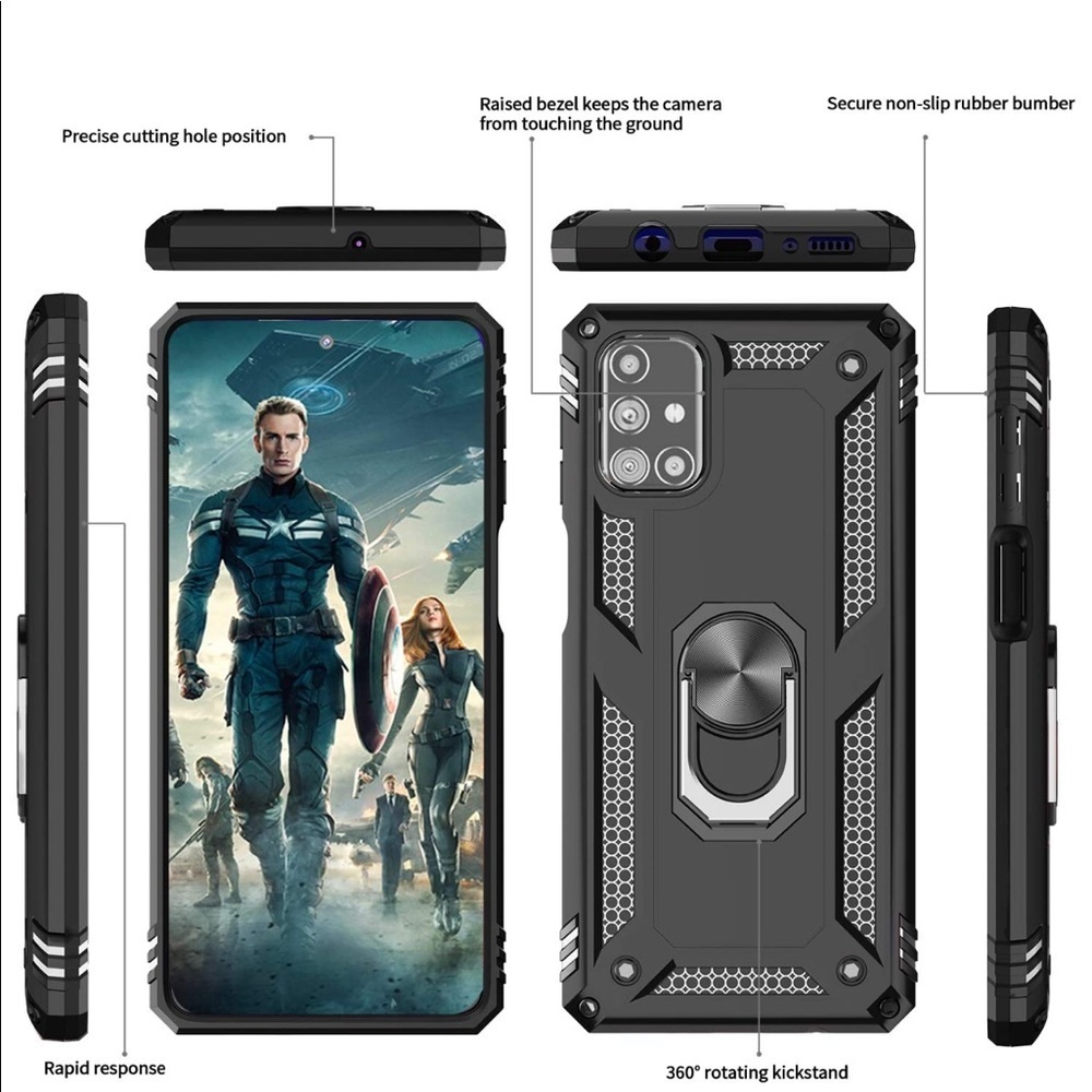 LeYi Compatible for Samsung Galaxy M31s Case